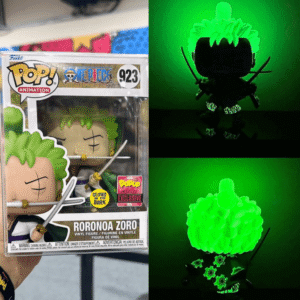 Funko POP! Roronoa Zoro Glow in The Dark - One Piece #923 - POP UP by Comfest Exclusive 2024